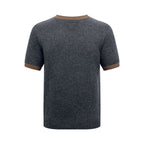 [VIP Exclusive] 2026 New Triangle Brand Short-Sleeved Sweater with Triangle Logo (AA569-A50)