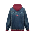[VIP Exclusive] 2026 New Balen Embroidered Denim Hooded Jacket (25337-C30)