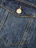 [VIP Exclusive] 2026 New Balen Embroidered Denim Hooded Jacket (25337-C30)