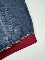 [VIP Exclusive] 2026 New Balen Embroidered Denim Hooded Jacket (25337-C30)