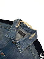 [VIP Exclusive] 2026 New Balen CUT-UP Denim Jacket (MM078-C40)