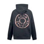 2026 New Acn Distressed Logo Zip-Up Jacket with Holes (25303-B75)