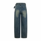 2026 Women’s Way Leather Patch Jeans (EE408)