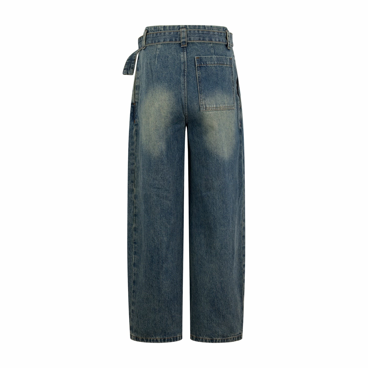 2026 New Way Leather Patch Jeans (BB828-B70)