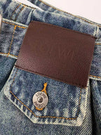 2026 New Way Leather Patch Jeans (BB828-B70)