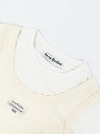 2026 Women's Acn Faux Two-Piece Short-Sleeved Top (FF701)