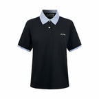 2026 Women’s MM Colour-Blocked Collared Polo Shirt (FF713)