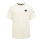 [VIP Exclusive] 2026 New Mon Striped Logo Patch Short-Sleeved T-Shirt (AA612-A10)