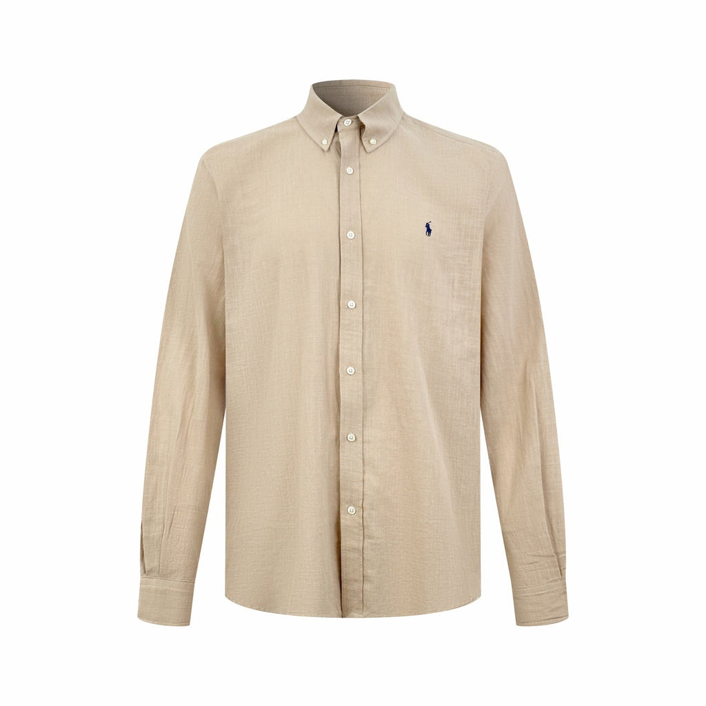 2026 Women’s RL Embroidered Linen Shirt (FF736)