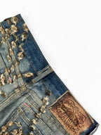 2026 New Acn Optical Illusion Print Distressed Denim Trousers (BB851-C05)