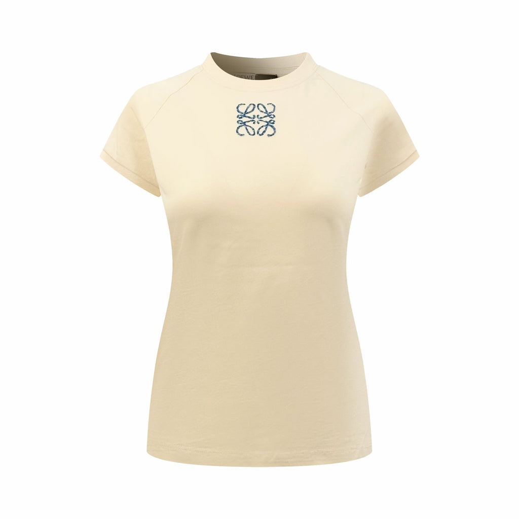 2026 Women’s Way Mosaic Embroidered Short-Sleeved Top (DD128)
