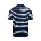 [VIP Exclusive] 2026 New RL Embroidered Stripe Polo Neck Knit (CC985-A80)