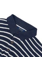 [VIP Exclusive] 2026 New RL Embroidered Stripe Polo Neck Knit (CC985-A80)