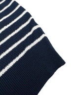 [VIP Exclusive] 2026 New RL Embroidered Stripe Polo Neck Knit (CC985-A80)
