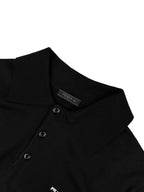 [VIP Exclusive] 2026 New Triangle Brand Embroidered Logo Polo Neck Knit Top (CC979-A60)