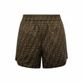 2026 Women’s FF All-over Print Casual Shorts (DD134)