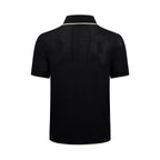 2026 New Triangle Brand Logo Mesh Polo Neck Knit Top (CC983-A75)