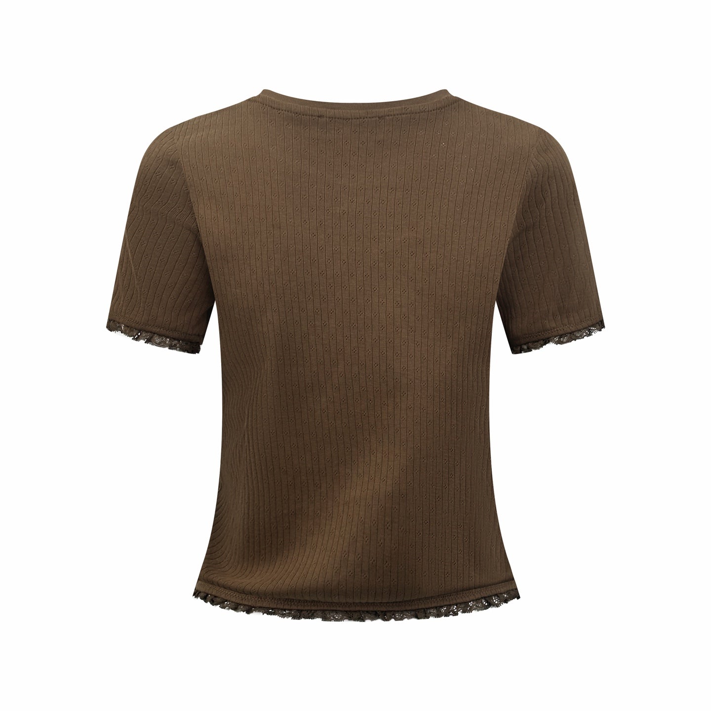 2026 Women’s MM Lace Short-Sleeved T-Shirt (FF740)