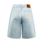 [VIP Exclusive] 2026 New Arrival: LY Embroidered Denim Shorts (BB839-A80)