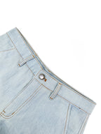 [VIP Exclusive] 2026 New Arrival: LY Embroidered Denim Shorts (BB839-A80)