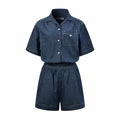 2026 Women’s Triangle Brand Denim Dress (DD121)