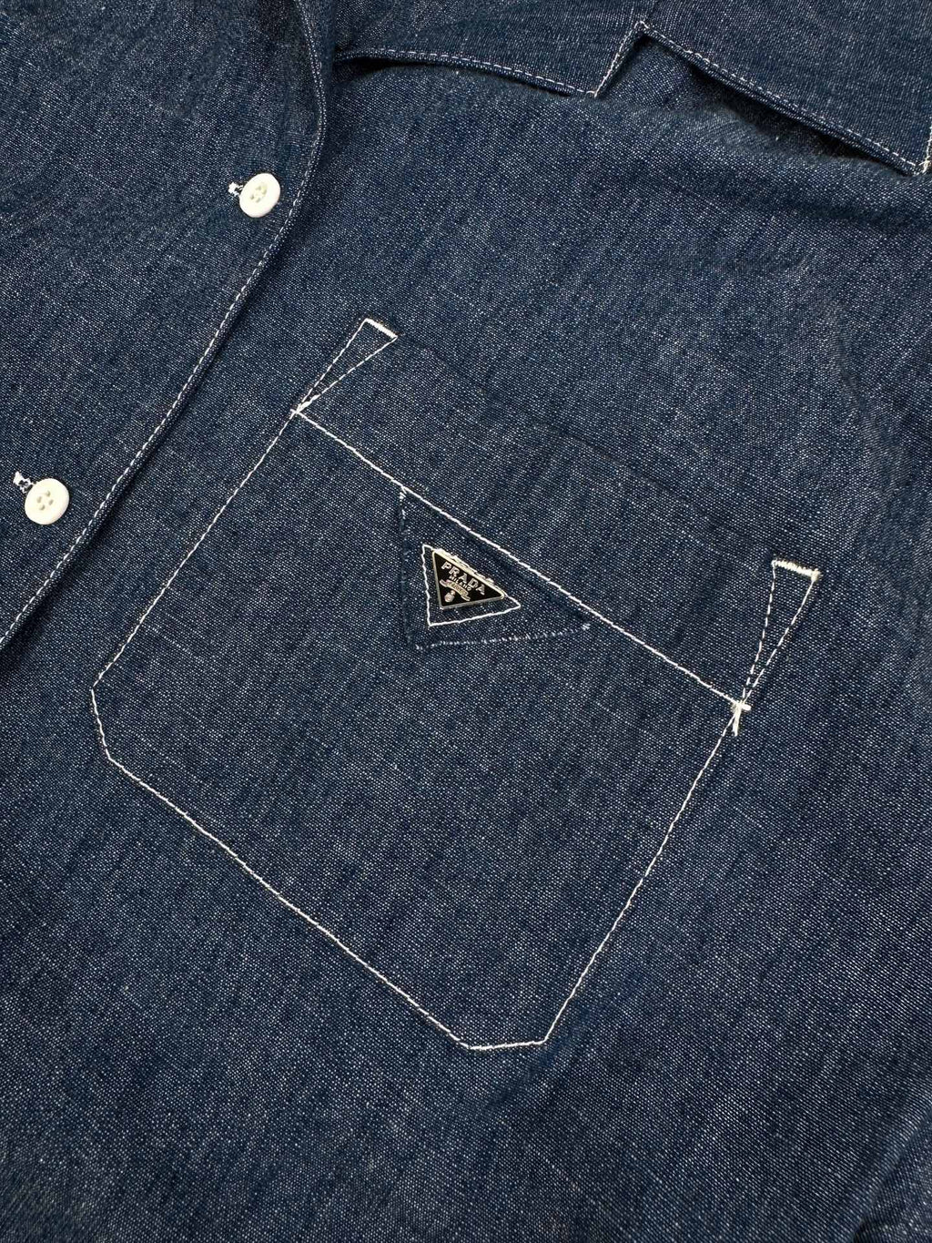 2026 Women’s Triangle Brand Denim Dress (DD121)