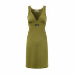 2026 Women’s MM Lace-Trimmed Spaghetti-Strap Dress (FF739)