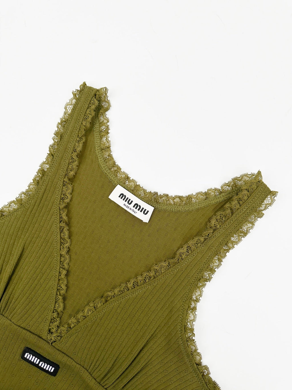 2026 Women’s MM Lace-Trimmed Spaghetti-Strap Dress (FF739)