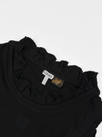 2026 Women’s Way Embroidered Ruffle Tank Top (DD129)