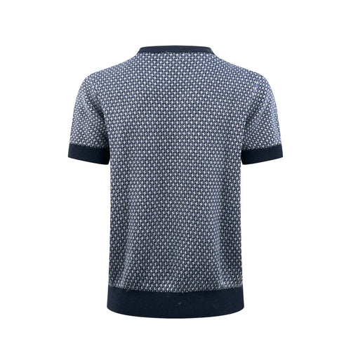 2026 New Arrival CD Jacquard Embroidered Short-Sleeved Jumper (AA589-A75)