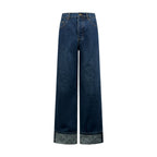 2026 New LY Logo Cuffed Jeans (BB866-B70)