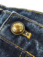 2026 New LY Logo Cuffed Jeans (BB866-B70)