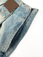 2026 Women’s Way Leather Denim Mini Skirt (EE417)