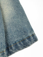 2026 Women’s Way Leather Denim Mini Skirt (EE417)