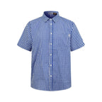 [VIP Exclusive] 2026 New Way Embroidered Check Short-Sleeved Shirt (AA628-A70)