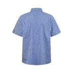 [VIP Exclusive] 2026 New Way Embroidered Check Short-Sleeved Shirt (AA628-A70)