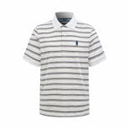 2026 Women's Triangle Brand Striped Embroidered Polo Shirt (FF752)