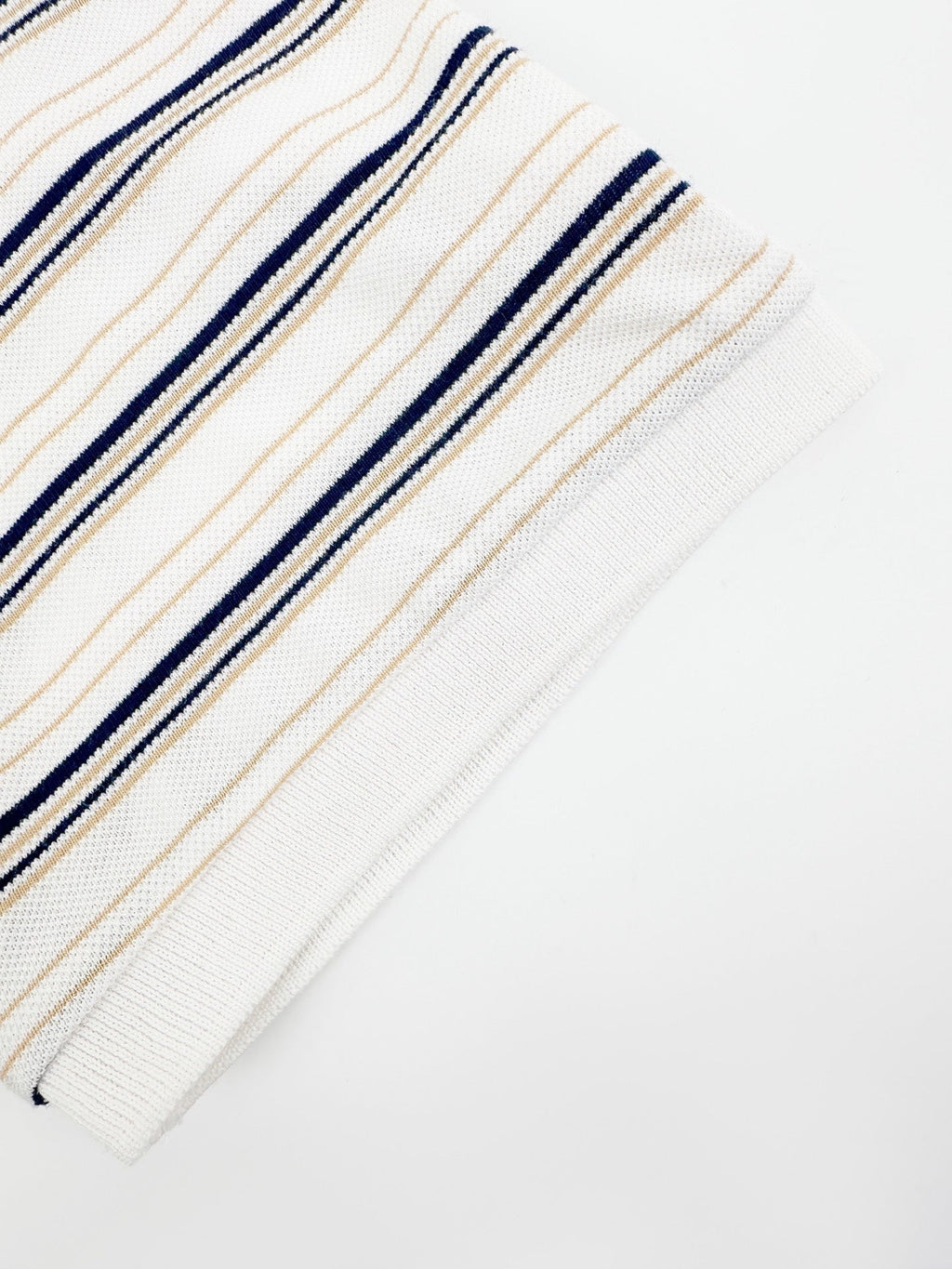 2026 New Triangle Brand Logo Striped Polo Shirt (CC992-A60)