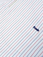 2026 Women's Triangle Brand Logo Striped Half-Zip Shirt (FF733)