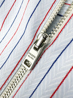 2026 Women's Triangle Brand Logo Striped Half-Zip Shirt (FF733)