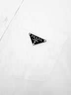 2026 Women's Triangle Brand Triangle Logo Short Shirt (EE420)