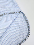2026 Women's CC Logo Striped Shirt (FF737)