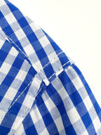 [VIP Exclusive] 2026 New Style Way Embroidered Checkered Shirt (AA647-B30)