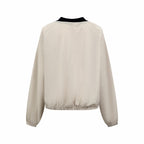 2026 Women's MM Logo V-neck Sweater (FF763)
