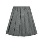 2026 Women's MM Logo Checkered Short Dress (FF767)