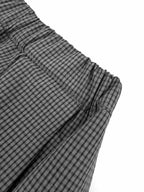 2026 Women's MM Logo Checkered Short Dress (FF767)
