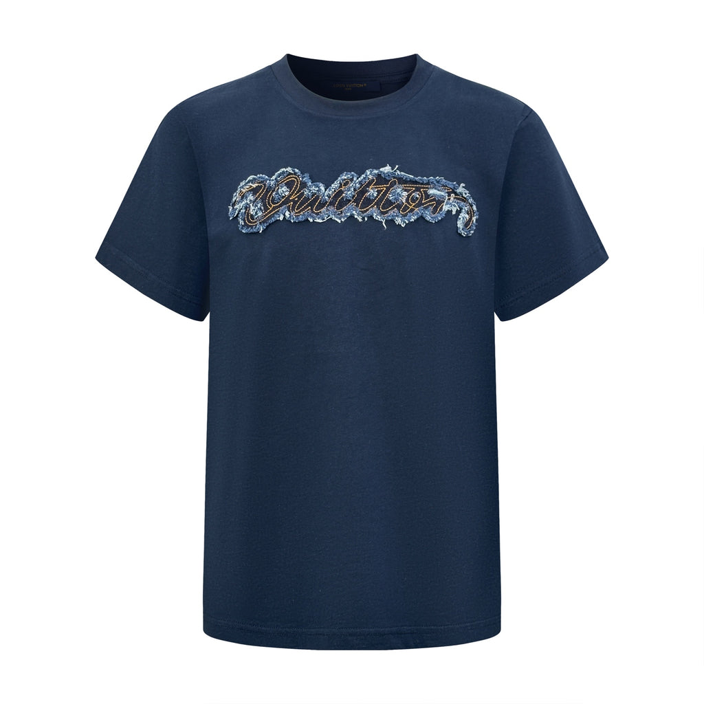 2026 New Model LY Logo Denim Short Sleeve (BB889-A20)