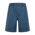2026 New Model LY Full-Printed Logo Denim Shorts (BB799-A80)