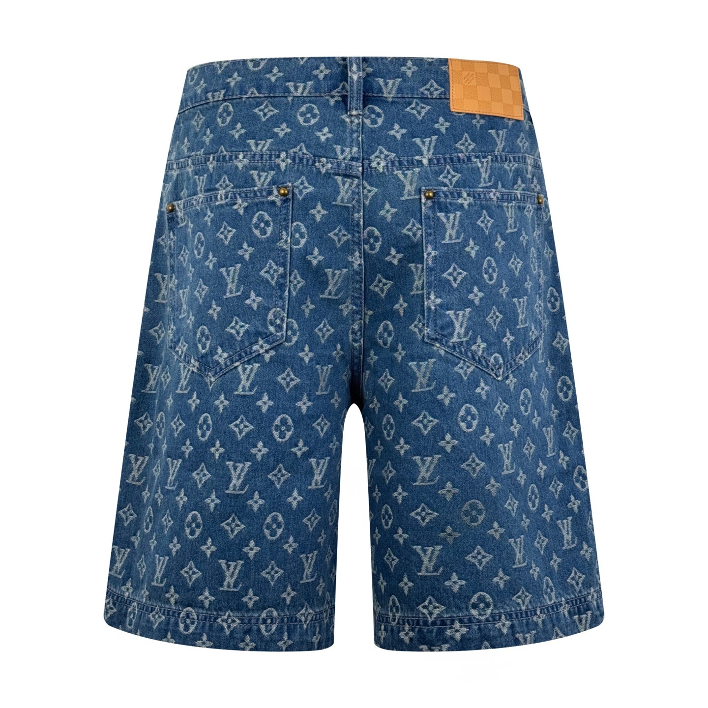 2026 New Model LY Full-Printed Logo Denim Shorts (BB799-A80)