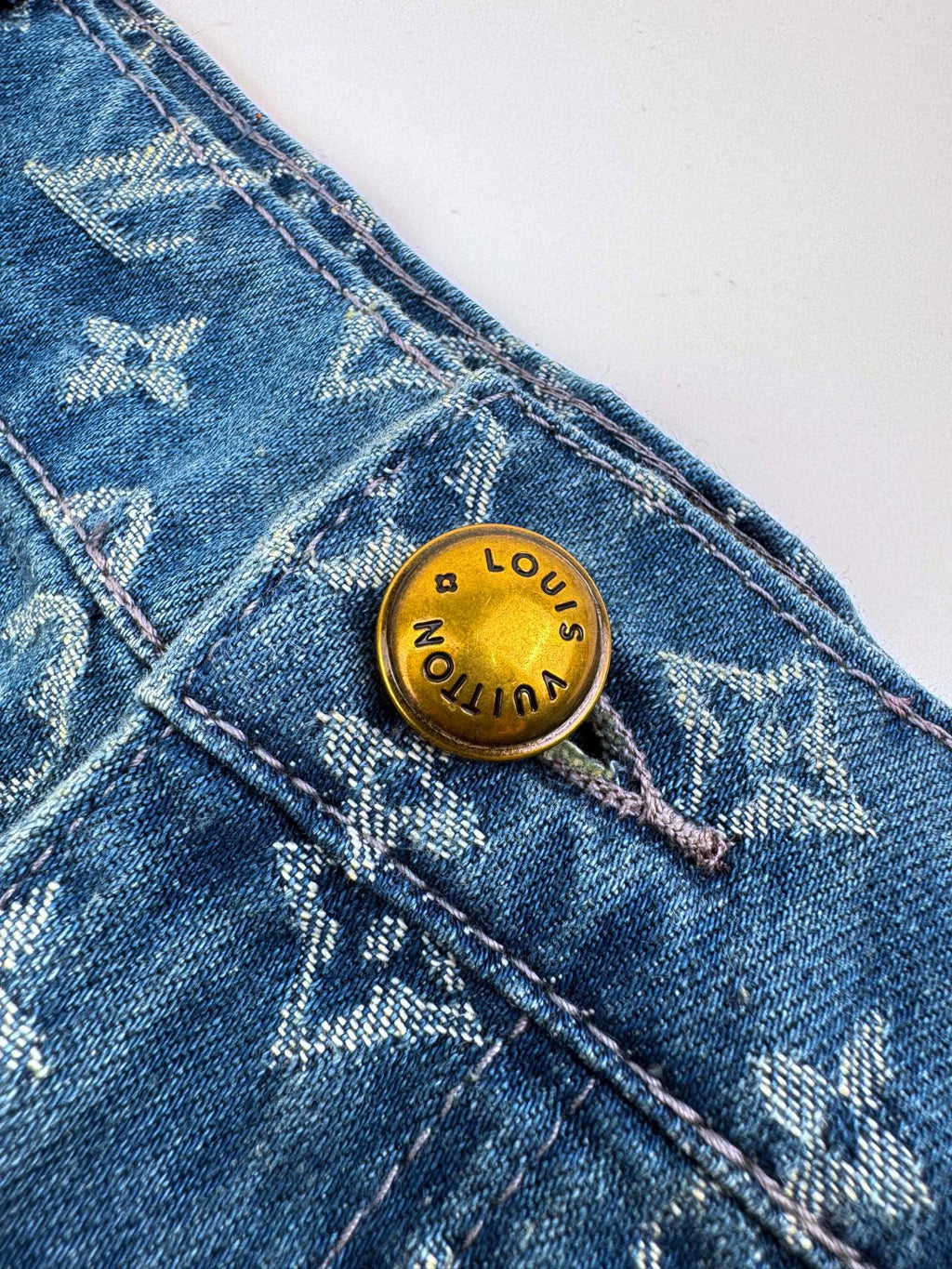 2026 New Model LY Full-Printed Logo Denim Shorts (BB799-A80)